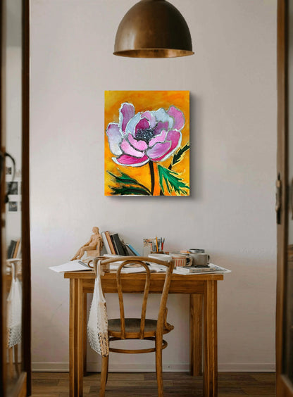 watercolor-pink-flower-painting