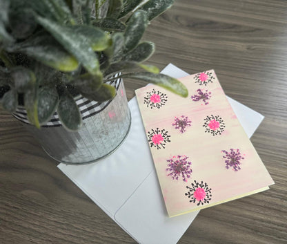 Hand crafted greeting card 
