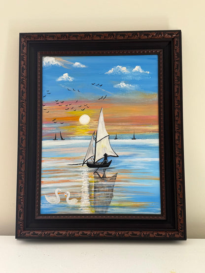 Sailing into Serenity - GalaxyArtWork