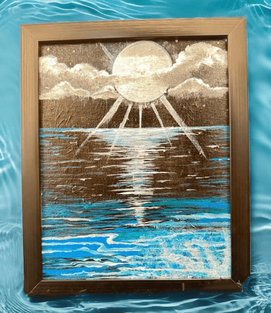 "Luminous Reflections - GalaxyArtWork