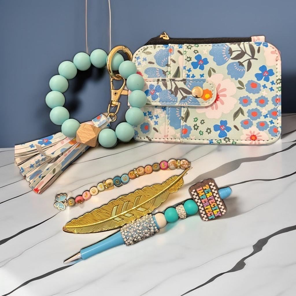 Blue Blossom Gift Set – Handmade Spring Collection