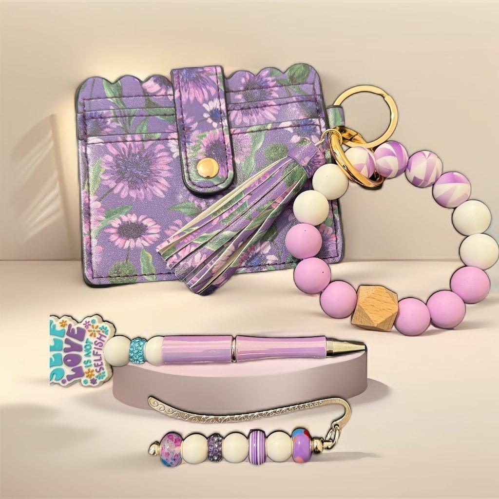 Lavender Bliss Gift Set – Handmade Floral Serenity Collection